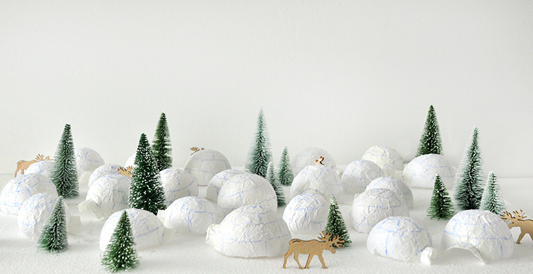 miss red fox - Weihnachten - Adventskalender Iglu Eishotel - Christmas - advent calendar igloo ice hotel