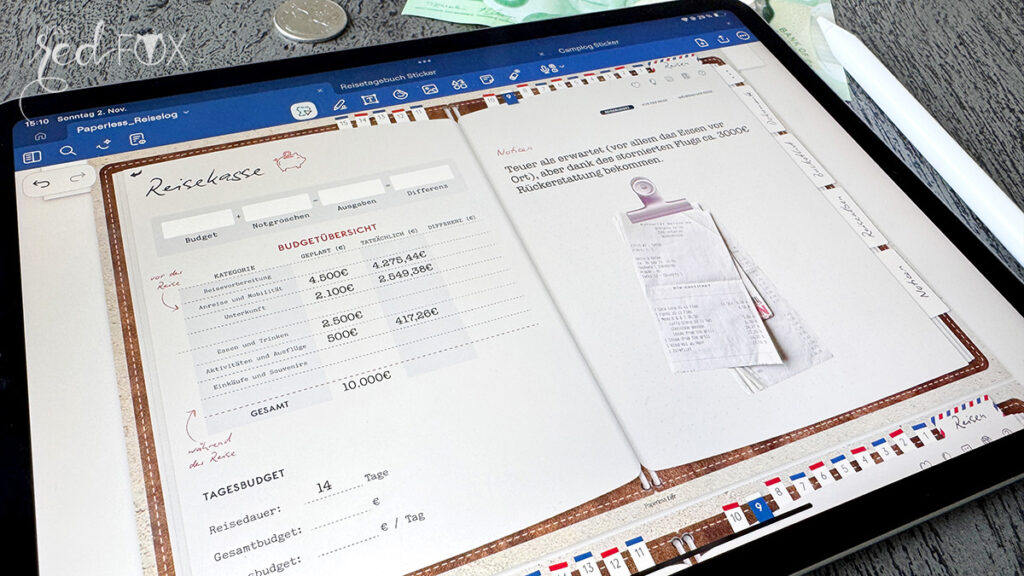missredfox - Reisetagebuch PaperlessLife - 13