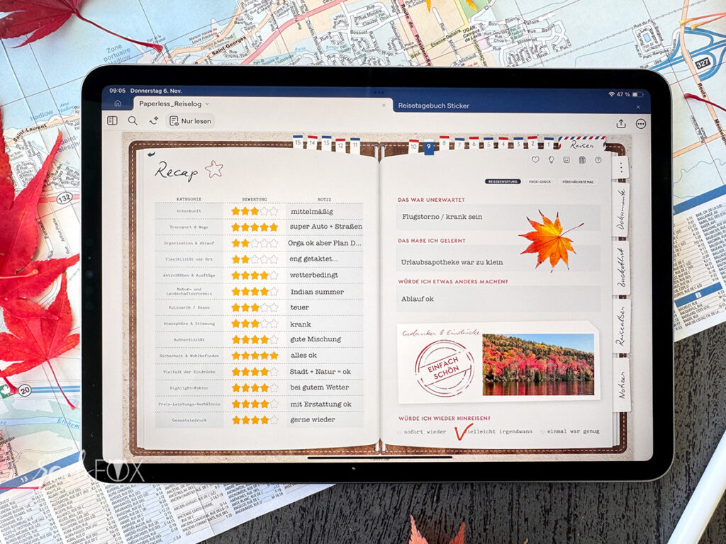 missredfox - Reisetagebuch PaperlessLife - 24
